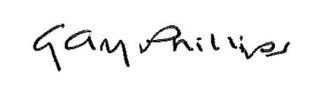 Gary Phillips signature